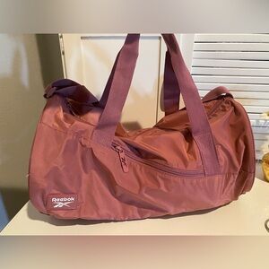 Dusty Pink Reebok Duffle Bag 17” NWOT